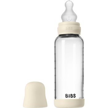 BIBS Baby Glass Bottle Silicone biberon anticolici cu suzetă din silicon - imagine 3
